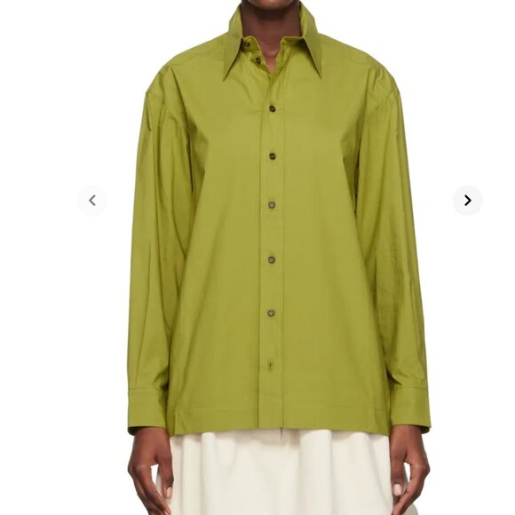 Cawley June Shirt – Kiwi Green – Size XXS (Fits Women's M) - Picture 1 of 8